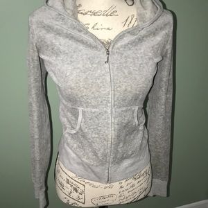 Juicy Couture velour zip up